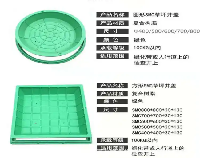 丰顺树脂复合种植井盖展示